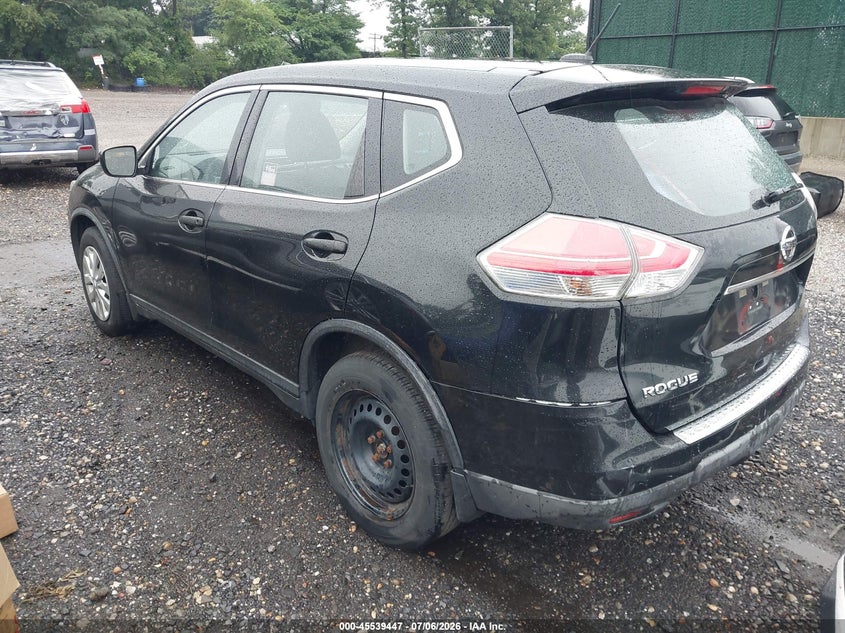 2016 Nissan Rogue VIN KNMAT2MV0GP709400 IAAI salvage auction — FRONT END, Mv-907A (New York), sold $425 on 2026-07-28 (photo 3)