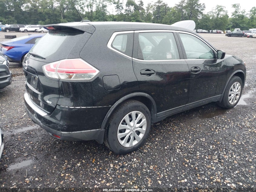 2016 Nissan Rogue VIN KNMAT2MV0GP709400 IAAI salvage auction — FRONT END, Mv-907A (New York), sold $425 on 2026-07-28 (photo 4)