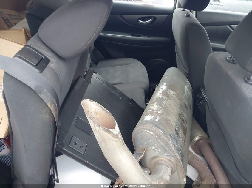 2016 Nissan Rogue VIN KNMAT2MV0GP709400 IAAI salvage auction — FRONT END, Mv-907A (New York), sold $425 on 2026-07-28 (photo 8)