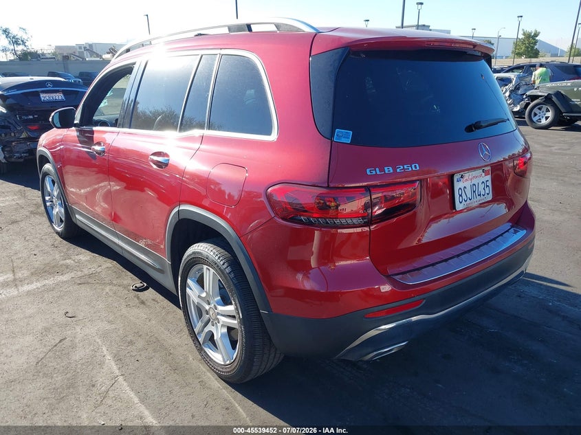 2020 Mercedes-benz Glb VIN W1N4M4GB7LW029641 IAAI salvage auction — RIGHT FRONT, Salvage Title, sold $9,700 on 2026-07-17 (photo 3)