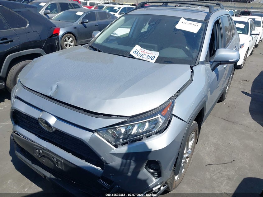 2020 Toyota Rav 4 VIN JTMC1RFV5LJ021667 IAAI salvage auction — FRONT END, Salvage Title, sold $10,300 on 2026-07-12 (photo 2)