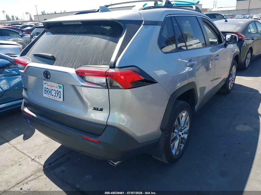 2020 Toyota Rav 4 VIN JTMC1RFV5LJ021667 IAAI salvage auction — FRONT END, Salvage Title, sold $10,300 on 2026-07-12 (photo 4)