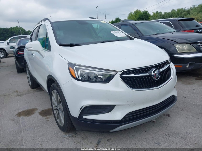 2018 Buick Encore VIN KL4CJ3SB9JB549237 IAAI salvage auction — LEFT REAR, Salvage (Ohio), sold $450 on 2026-07-28 (photo 1)