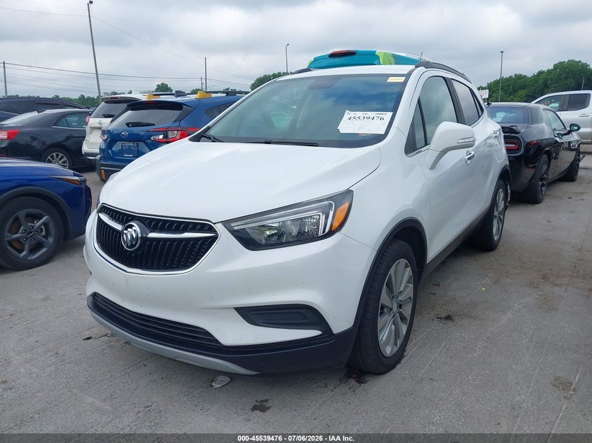 2018 Buick Encore VIN KL4CJ3SB9JB549237 IAAI salvage auction — LEFT REAR, Salvage (Ohio), sold $450 on 2026-07-28 (photo 2)