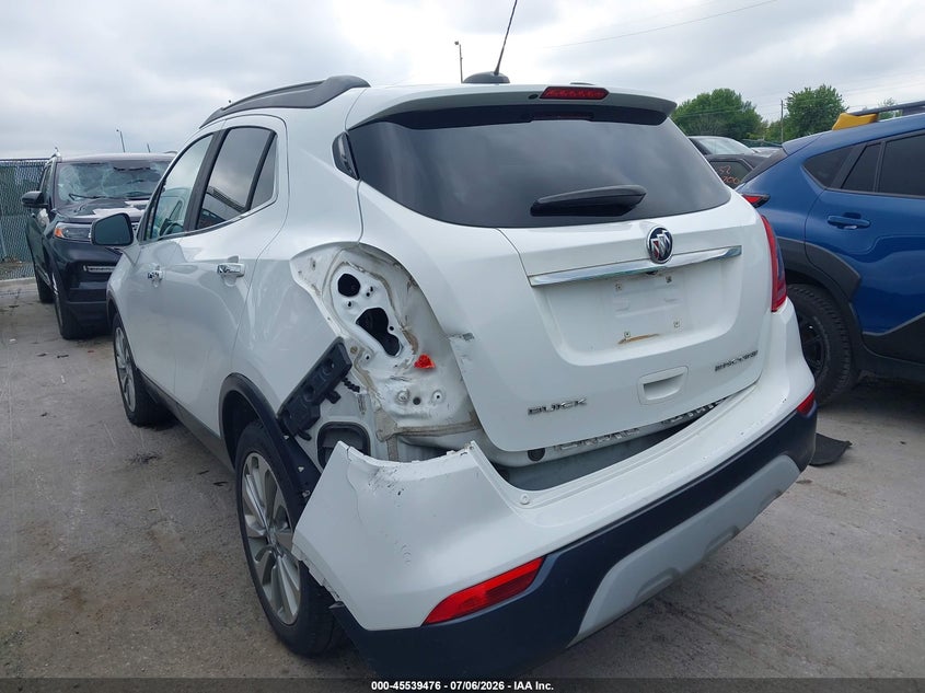 2018 Buick Encore VIN KL4CJ3SB9JB549237 IAAI salvage auction — LEFT REAR, Salvage (Ohio), sold $450 on 2026-07-28 (photo 3)