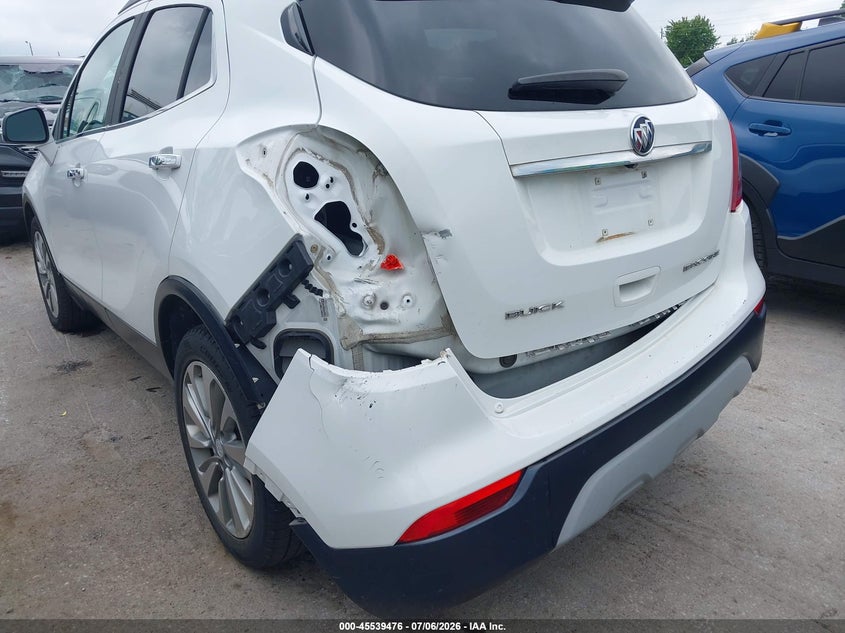 2018 Buick Encore VIN KL4CJ3SB9JB549237 IAAI salvage auction — LEFT REAR, Salvage (Ohio), sold $450 on 2026-07-28 (photo 6)