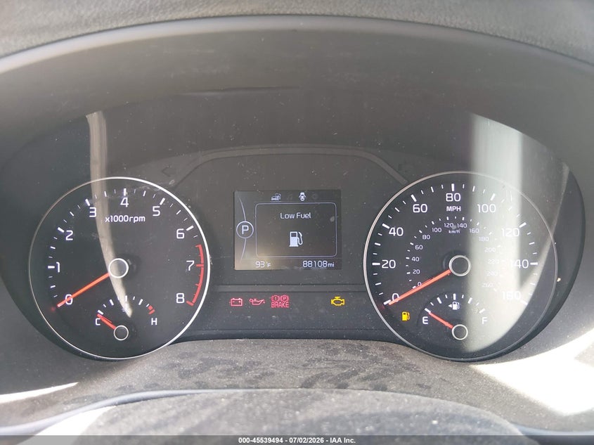 2019 Kia Sportage VIN KNDPMCAC8K7501354 IAAI salvage auction — THEFT, Salvage Title, sold $2,900 on 2026-08-02 (photo 7)