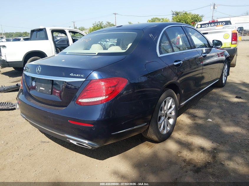 2020 Mercedes-benz E-klasse VIN WDDZF8EB9LA748572 IAAI salvage auction — FRONT END, Salvage (Idaho), sold $11,000 on 2026-08-03 (photo 4)