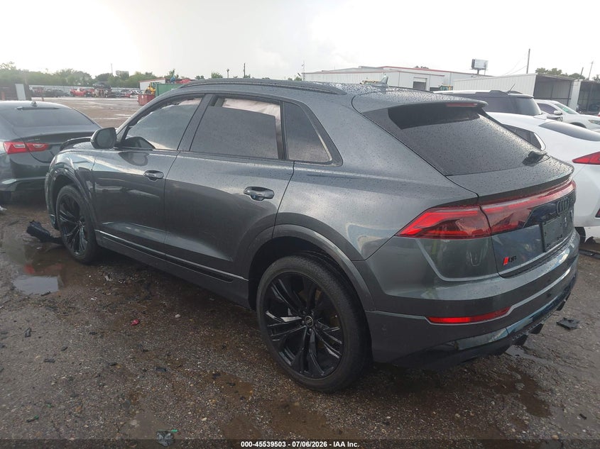 2025 Audi Q8 VIN WA1EVBF11SD003465 IAAI salvage auction — FRONT END, Salvage Title, sold $31,150 on 2026-09-16 (photo 3)