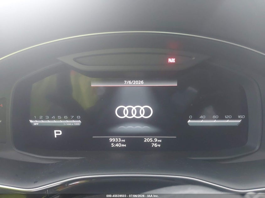 2025 Audi Q8 VIN WA1EVBF11SD003465 IAAI salvage auction — FRONT END, Salvage Title, sold $31,150 on 2026-09-16 (photo 7)