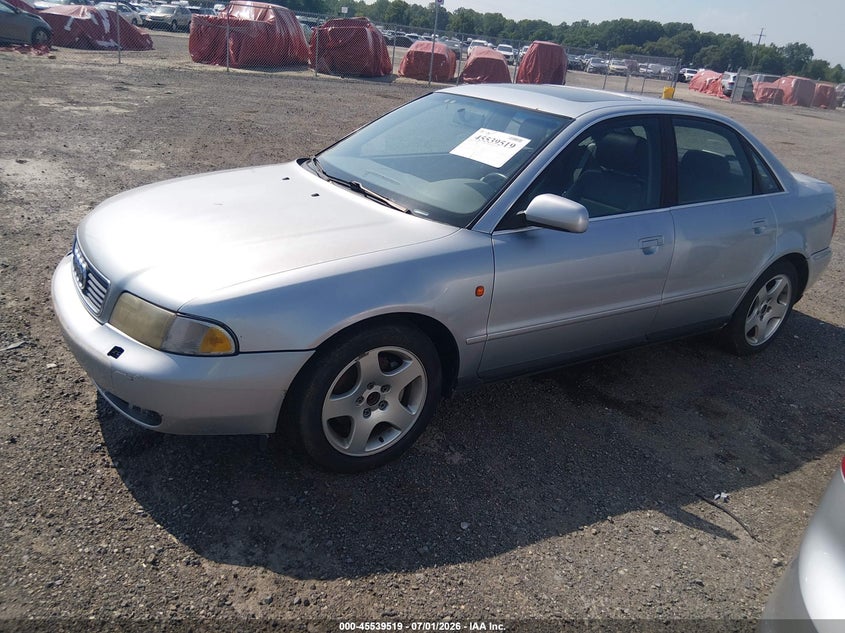 1998 Audi A4 VIN WAUED28D2WA256475 IAAI salvage auction — NORMAL WEAR, Clear (Maryland), sold $225 on 2026-07-30 (photo 2)