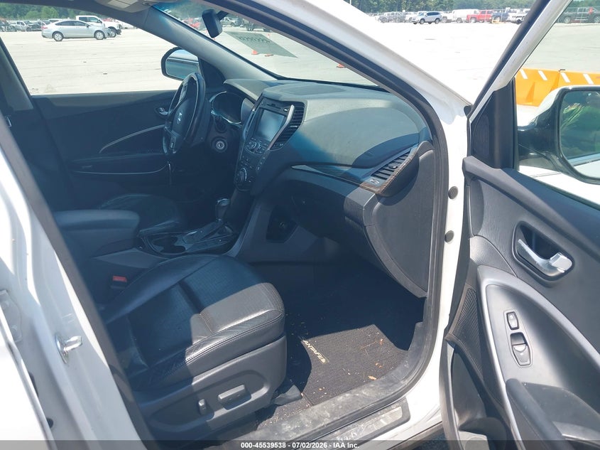 2013 Hyundai Santa fe VIN KM8SN4HF0DU009138 IAAI salvage auction — NORMAL WEAR, Clear (Indiana), sold $1,425 on 2026-07-09 (photo 5)