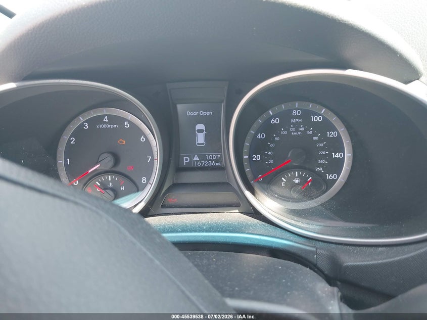 2013 Hyundai Santa fe VIN KM8SN4HF0DU009138 IAAI salvage auction — NORMAL WEAR, Clear (Indiana), sold $1,425 on 2026-07-09 (photo 7)