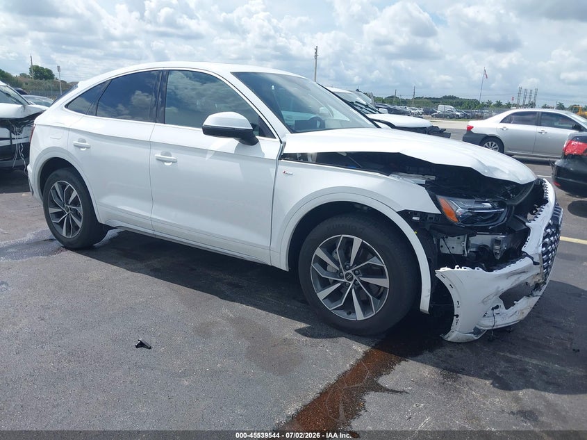 2023 Audi Q5 sportback VIN WA15AAFY2P2113379 — IAAI salvage auction photo