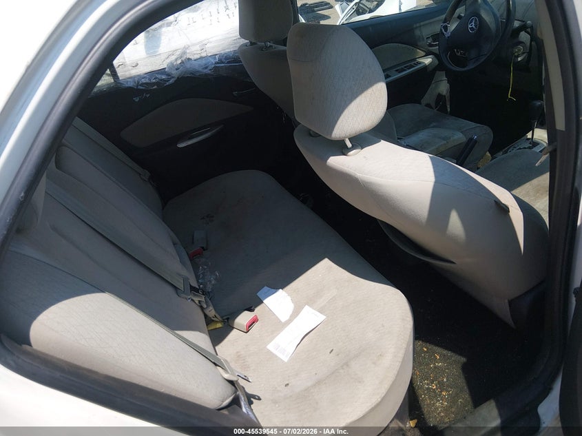 2007 Toyota Yaris VIN JTDBT903271178639 IAAI salvage auction — NORMAL WEAR, Clear (Colorado), sold $1,325 on 2026-07-14 (photo 8)