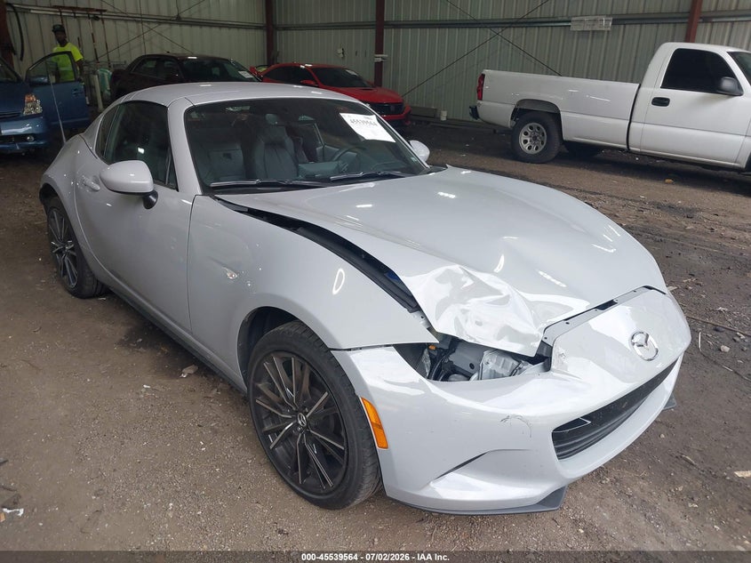 2026 Mazda Mx-5 VIN JM1NDAM77T0700612 IAAI salvage auction — FRONT END, Enterprise Vehicles Clear Only (South Carolina), sold $24,000 on 2026-07-09 (photo 1)