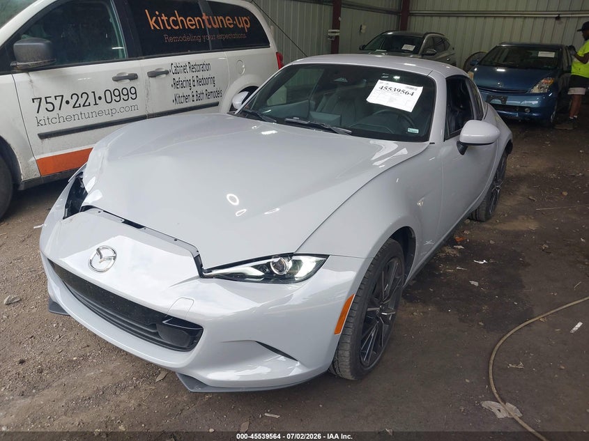 2026 Mazda Mx-5 VIN JM1NDAM77T0700612 IAAI salvage auction — FRONT END, Enterprise Vehicles Clear Only (South Carolina), sold $24,000 on 2026-07-09 (photo 2)