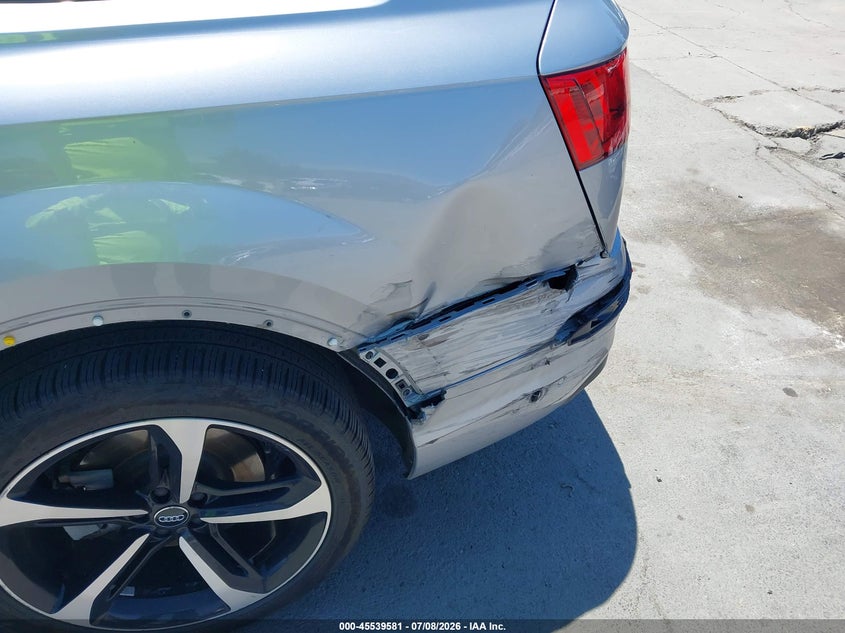 2019 Audi Q7 VIN WA1VAAF74KD018391 IAAI salvage auction — LEFT REAR, Salvage Title, sold $13,700 on 2026-07-27 (photo 6)