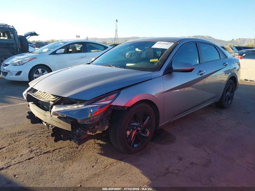 2023 Hyundai Elantra VIN KMHLM4AJ1PU077734 IAAI salvage auction — FRONT END, Salvage (Arizona), sold $4,950 on 2026-07-28 (photo 2)