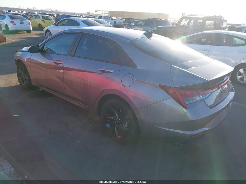 2023 Hyundai Elantra VIN KMHLM4AJ1PU077734 IAAI salvage auction — FRONT END, Salvage (Arizona), sold $4,950 on 2026-07-28 (photo 3)