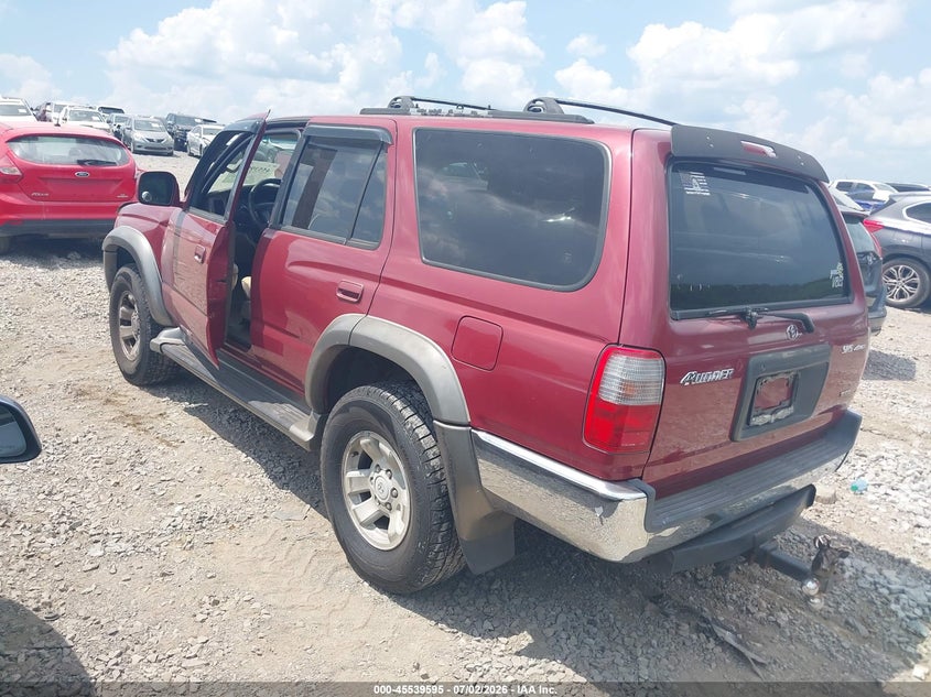 2000 Toyota 4runner VIN JT3HN86R6Y0260055 IAAI salvage auction — SIDE, Salvage (Tennessee), sold $1,800 on 2026-07-16 (photo 3)