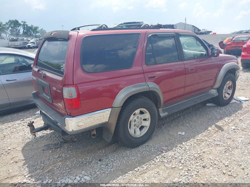 2000 Toyota 4runner VIN JT3HN86R6Y0260055 IAAI salvage auction — SIDE, Salvage (Tennessee), sold $1,800 on 2026-07-16 (photo 4)