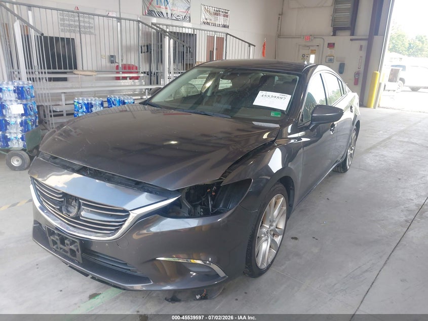 2016 Mazda 6 VIN JM1GJ1T54G1474496 IAAI salvage auction — FRONT END, Clear (Virginia), sold $825 on 2026-07-24 (photo 2)