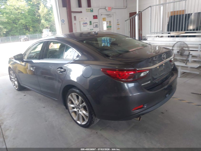 2016 Mazda 6 VIN JM1GJ1T54G1474496 IAAI salvage auction — FRONT END, Clear (Virginia), sold $825 on 2026-07-24 (photo 3)