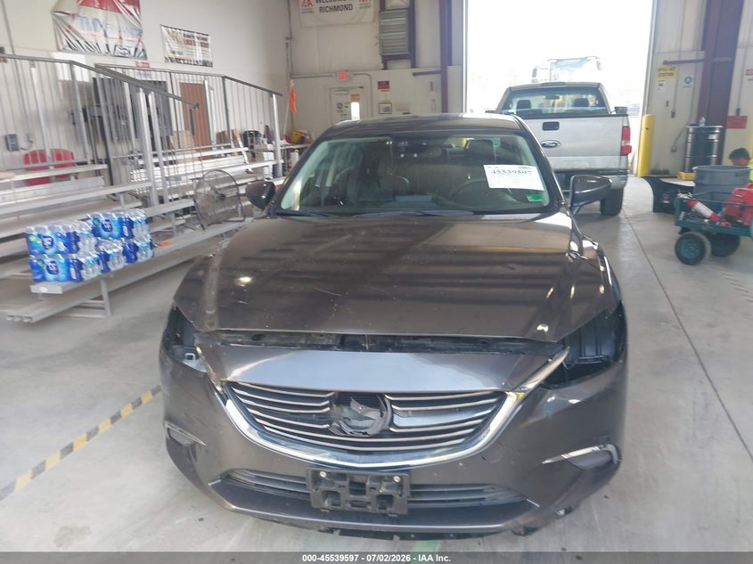 2016 Mazda 6 VIN JM1GJ1T54G1474496 IAAI salvage auction — FRONT END, Clear (Virginia), sold $825 on 2026-07-24 (photo 6)