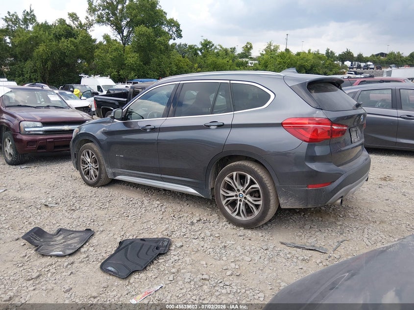 2017 BMW X1 VIN WBXHT3Z35H4A52212 IAAI salvage auction — SIDE, Salvage Title, sold $2,700 on 2026-07-17 (photo 3)