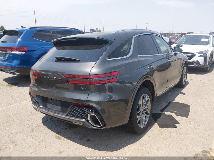 2025 Genesis Gv70 VIN KMUMADTB9SU206820 IAAI salvage auction — FRONT & REAR, Enterprise Vehicles Clear Only (Illinois), sold $19,150 on 2026-07-14 (photo 4)