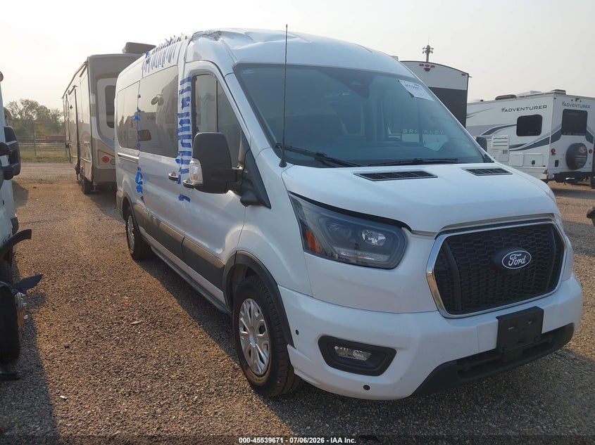 2026 Ford Transit-350 VIN 1FBAX2C83TKA06157 IAAI salvage auction — ROOF, Enterprise Vehicles Clear Only (Ohio), sold $22,450 on 2026-07-21 (photo 1)