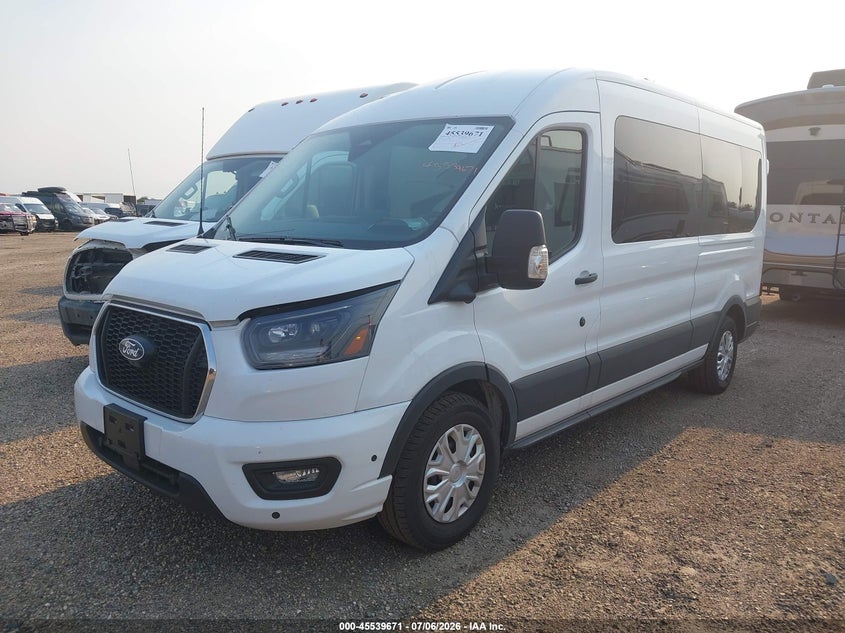 2026 Ford Transit-350 VIN 1FBAX2C83TKA06157 IAAI salvage auction — ROOF, Enterprise Vehicles Clear Only (Ohio), sold $22,450 on 2026-07-21 (photo 2)