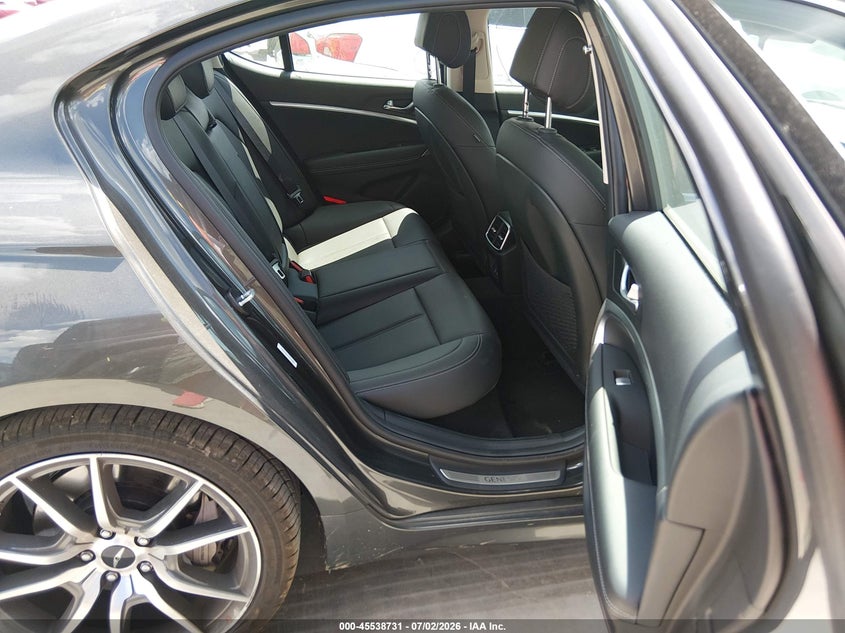 2026 Genesis G70 VIN KMTG14SC1TU172286 IAAI salvage auction — FRONT END, Enterprise Vehicles Clear Only (Texas), sold $15,300 on 2026-07-11 (photo 8)