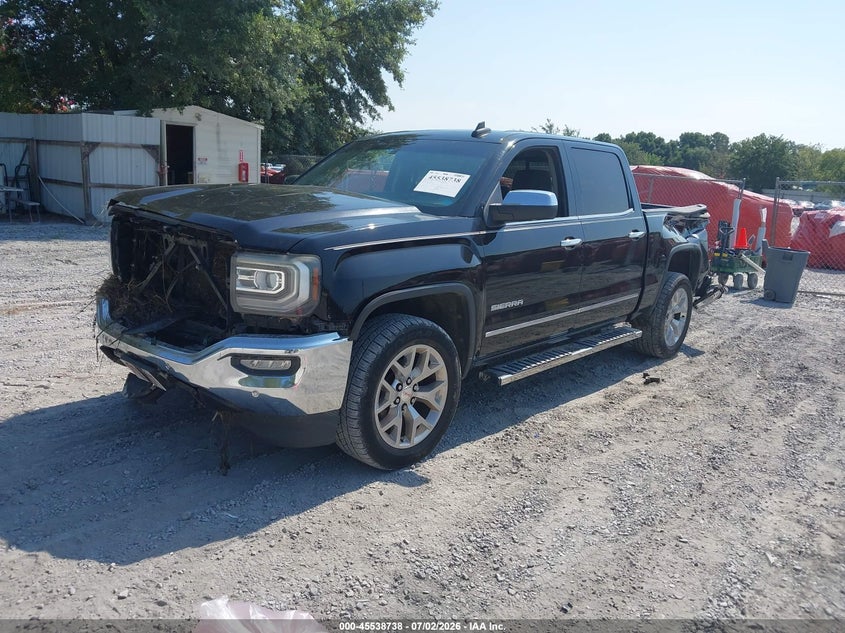 2016 Gmc SIERRA VIN 3GTP1NEC9GG286061 IAAI salvage auction — FRONT & REAR, Salvage Title, sold $3,900 on 2026-08-01 (photo 2)