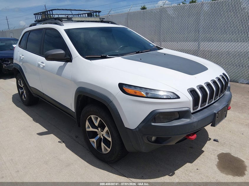 2015 Jeep Cherokee VIN 1C4PJMBS9FW758829 IAAI salvage auction — NORMAL WEAR, Original (Texas), sold $2,550 on 2026-07-10 (photo 1)