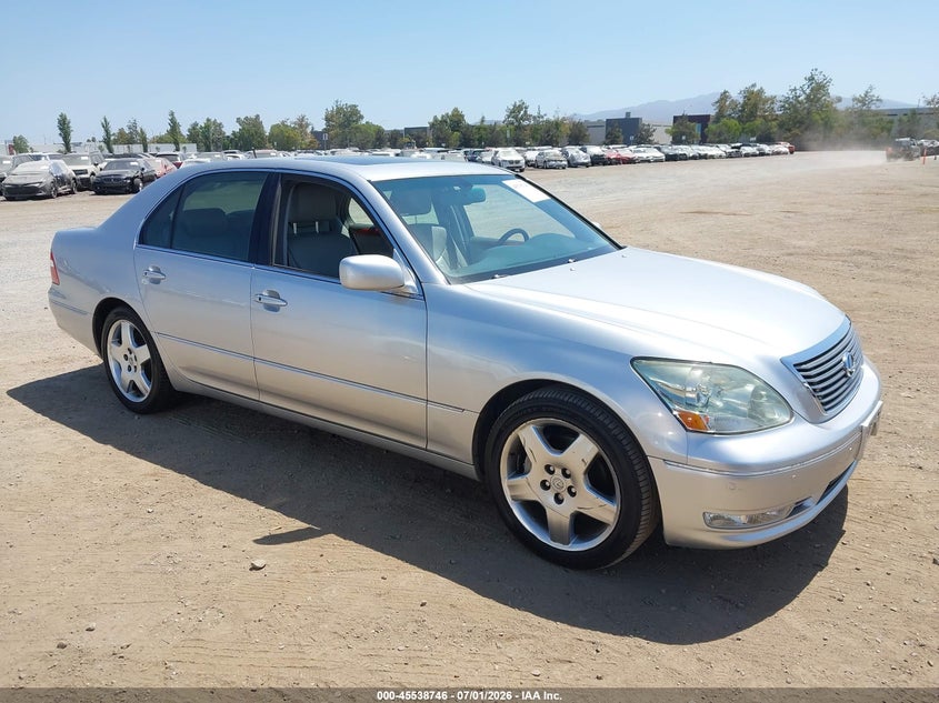 2005 Lexus Ls 430 VIN JTHBN36F250179042 IAAI salvage auction — NORMAL WEAR, Clear - Dealer Only (California), sold $1,100 on 2026-07-20 (photo 1)