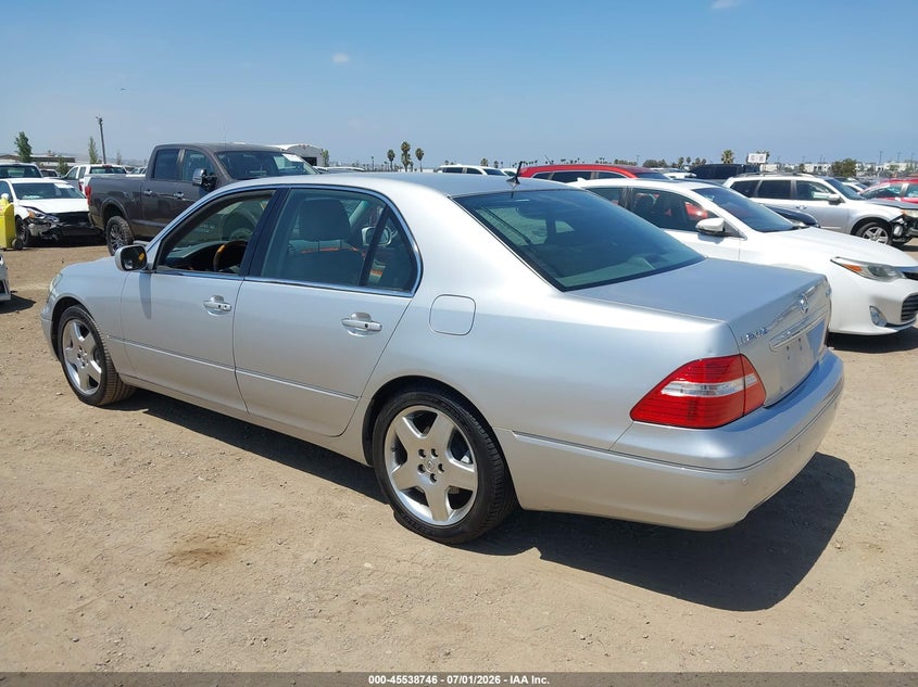 2005 Lexus Ls 430 VIN JTHBN36F250179042 IAAI salvage auction — NORMAL WEAR, Clear - Dealer Only (California), sold $1,100 on 2026-07-20 (photo 3)