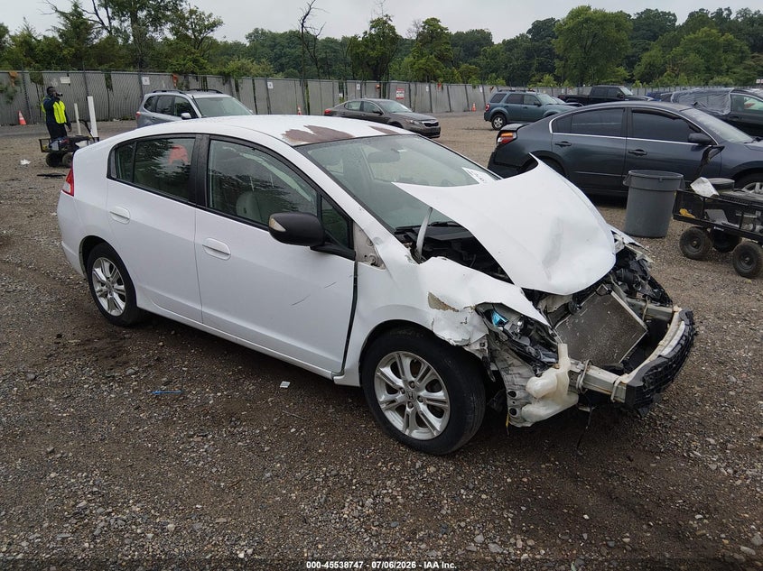 2010 Honda Insight VIN JHMZE2H70AS012949 IAAI salvage auction — FRONT END, Salvage (Idaho), sold $25 on 2026-07-28 (photo 1)