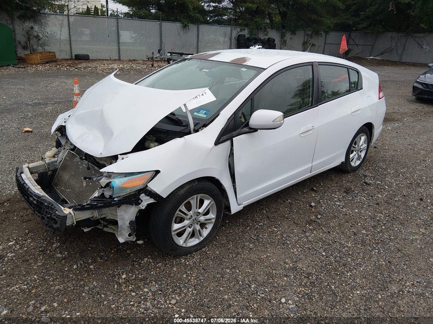 2010 Honda Insight VIN JHMZE2H70AS012949 IAAI salvage auction — FRONT END, Salvage (Idaho), sold $25 on 2026-07-28 (photo 2)
