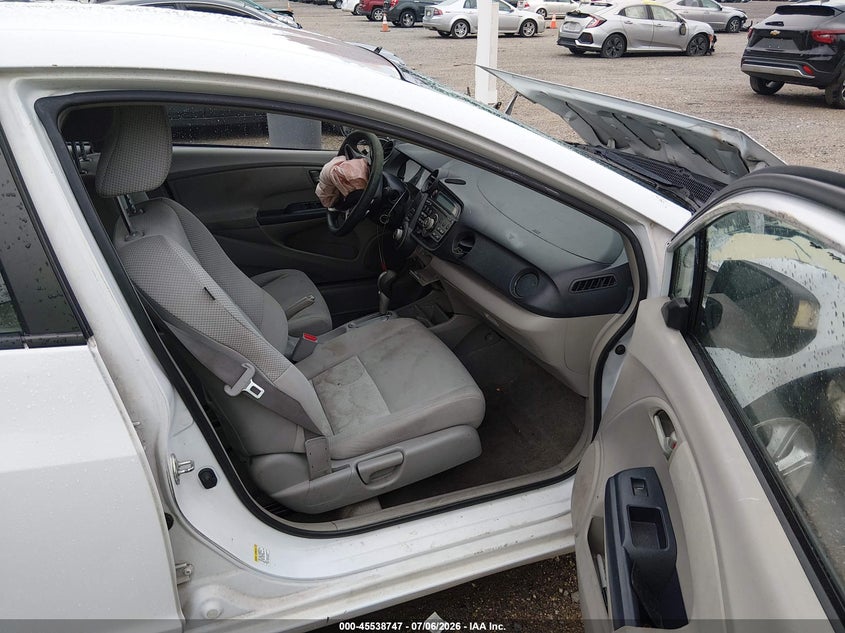 2010 Honda Insight VIN JHMZE2H70AS012949 IAAI salvage auction — FRONT END, Salvage (Idaho), sold $25 on 2026-07-28 (photo 5)