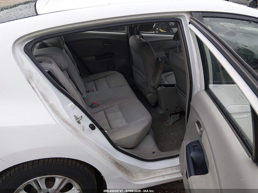 2010 Honda Insight VIN JHMZE2H70AS012949 IAAI salvage auction — FRONT END, Salvage (Idaho), sold $25 on 2026-07-28 (photo 8)