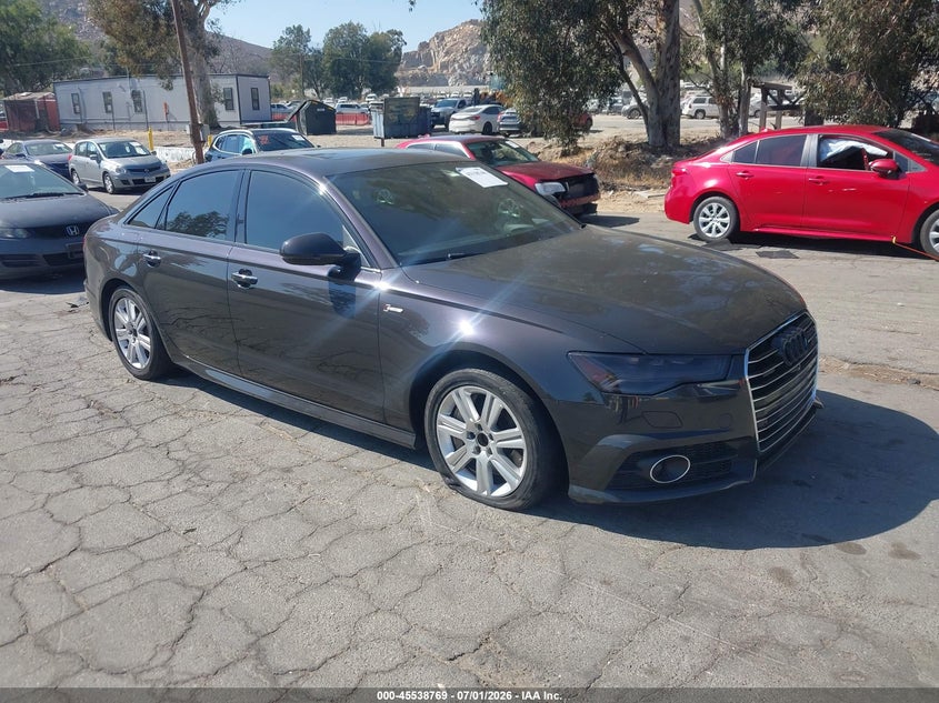 2016 Audi A6 VIN WAUHGAFC5GN175649 IAAI salvage auction — NORMAL WEAR, Clear - Dealer Only (California), sold $2,650 on 2026-07-28 (photo 1)