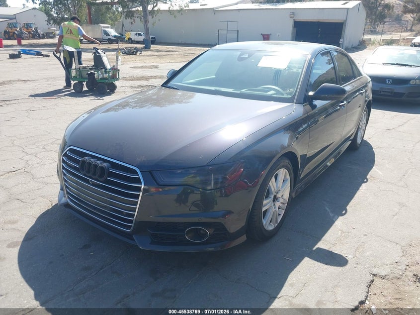 2016 Audi A6 VIN WAUHGAFC5GN175649 IAAI salvage auction — NORMAL WEAR, Clear - Dealer Only (California), sold $2,650 on 2026-07-28 (photo 2)