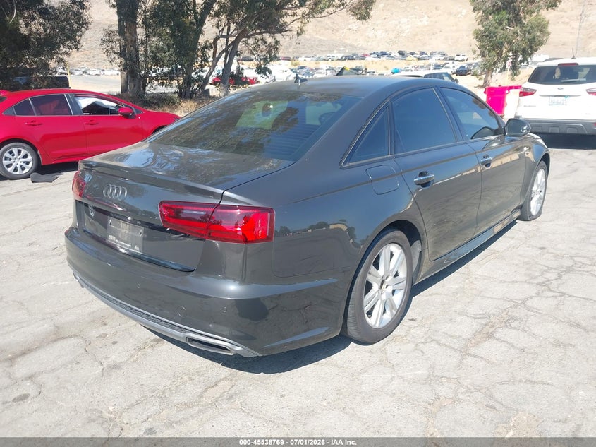 2016 Audi A6 VIN WAUHGAFC5GN175649 IAAI salvage auction — NORMAL WEAR, Clear - Dealer Only (California), sold $2,650 on 2026-07-28 (photo 4)