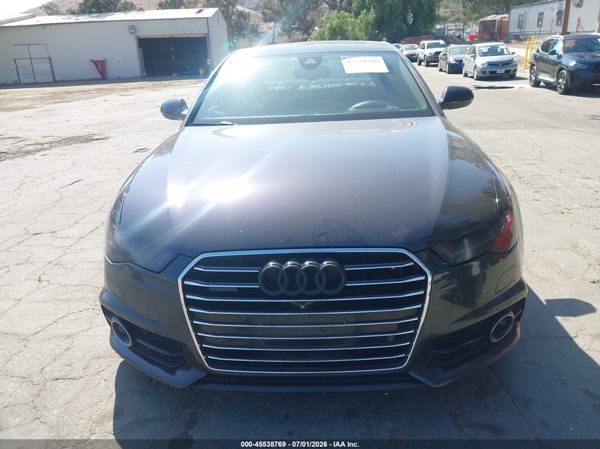 2016 Audi A6 VIN WAUHGAFC5GN175649 IAAI salvage auction — NORMAL WEAR, Clear - Dealer Only (California), sold $2,650 on 2026-07-28 (photo 6)