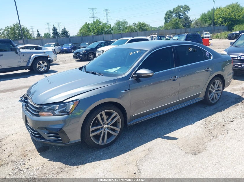 2017 Volkswagen Passat VIN 1VWDT7A36HC054713 IAAI salvage auction — FRONT END, Salvage (Illinois), sold $2,600 on 2026-08-24 (photo 2)
