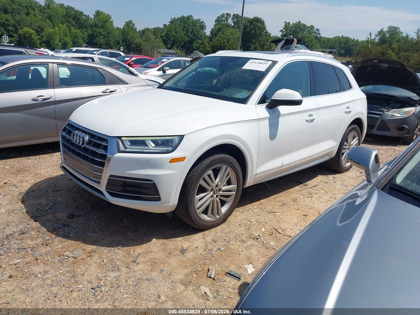 2018 Audi Q5 VIN WA1BNAFY8J2014175 IAAI salvage auction — NORMAL WEAR, Clear-Dealer Only (North Carolina), sold $6,400 on 2026-07-13 (photo 2)