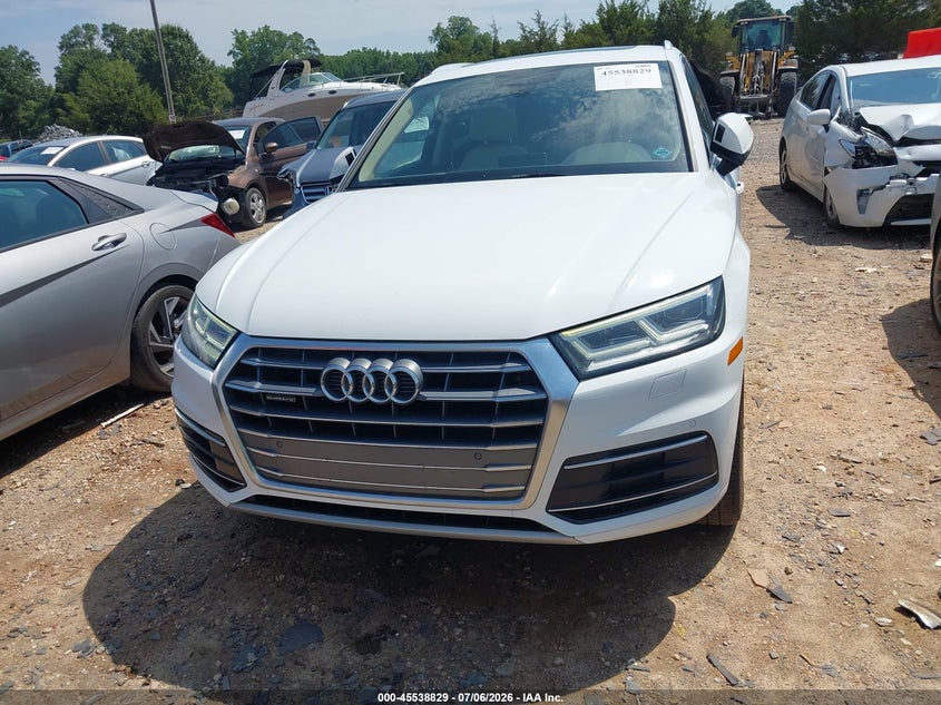 2018 Audi Q5 VIN WA1BNAFY8J2014175 IAAI salvage auction — NORMAL WEAR, Clear-Dealer Only (North Carolina), sold $6,400 on 2026-07-13 (photo 6)