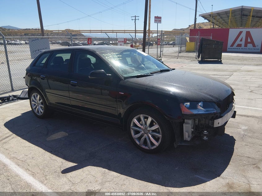 2011 Audi A3 VIN WAUBFAFM8BA079614 IAAI salvage auction — REAR END, Salvage (California), sold $1,025 on 2026-07-22 (photo 1)